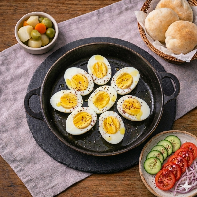 Boiled eggs