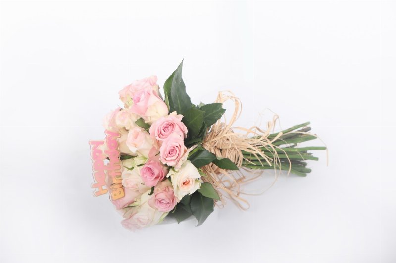 Nice Bouquet 20 Rose Pink