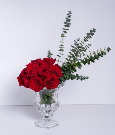 Queen bouquet 15 Rose Ali won luxury crystal