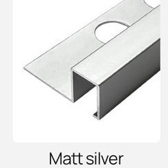 Aluminum Profile for Tile Trims