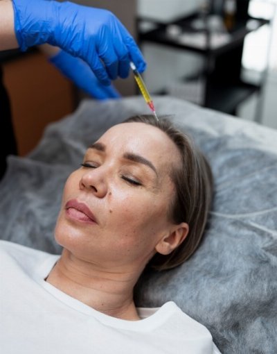 Meso injection for hereditary baldness