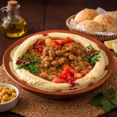 Hummus with foul