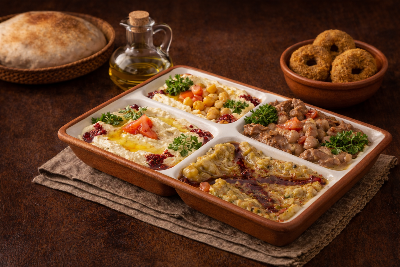 Mixed plate