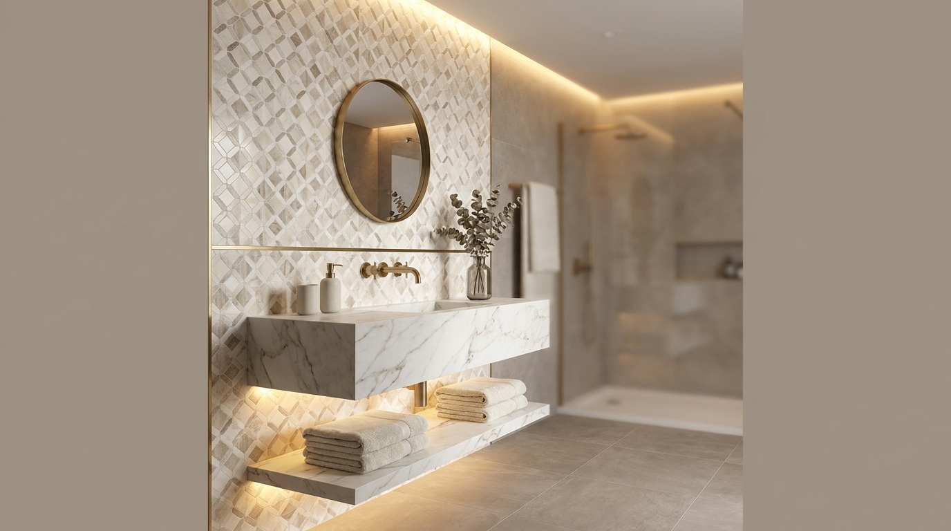 Luxury Bathroom Mosaic