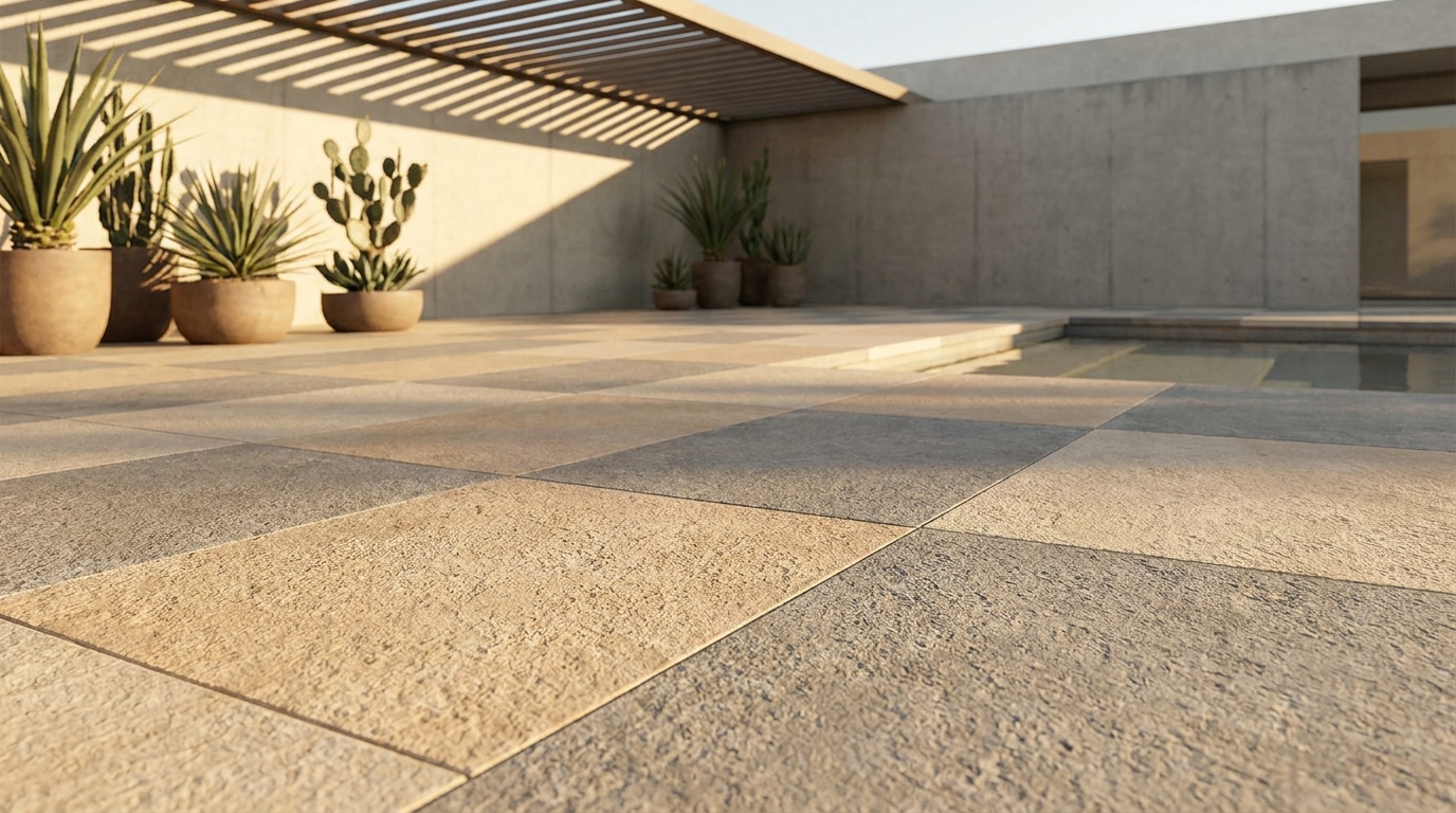 Anti-slip Outdoor Porcelain Pavers